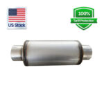 5" Unpolished Stainless Steel Diesel Muffler T409 | 6.4L Ford Powerstroke 2008-2010