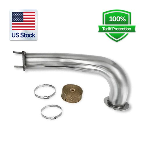 L5P 3.5″ Down-pipe 2017-2025 GM Duramax