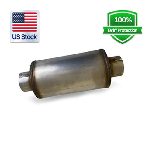 4″ T409 Unpolished Diesel Performance Exhaust Muffler | 6.7L Ford Powerstroke 2020-2023