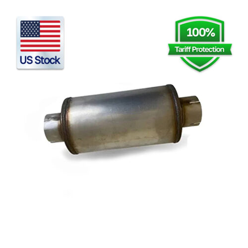 4″ T409 Unpolished Diesel Performance Exhaust Muffler | 6.7L Ford Powerstroke 2011-2016