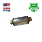 4″ T409 UNPOLISHED Diesel Performance Exhaust Muffler Dodge Ram 2013-2018