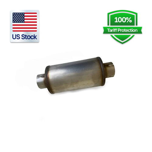 4″ T409 UNPOLISHED Diesel Performance Exhaust Muffler Dodge Ram 2019-2024