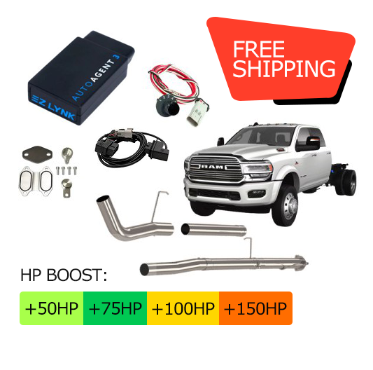 Ram Cummins 6.7L Cab & Chassis | Full Delete Kit (DPF/DEF/EGR) w/ Delete Pipe | 2019-2021
