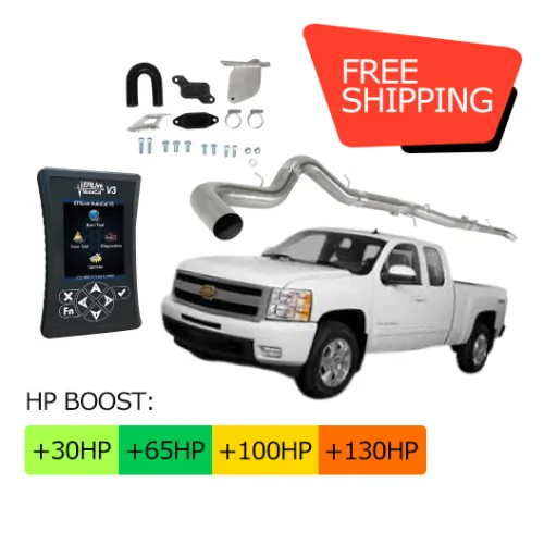 GM/Chevy Duramax 6.6L LMM | Full Delete Bundle (DPF/DEF/EGR) | 2007-2010