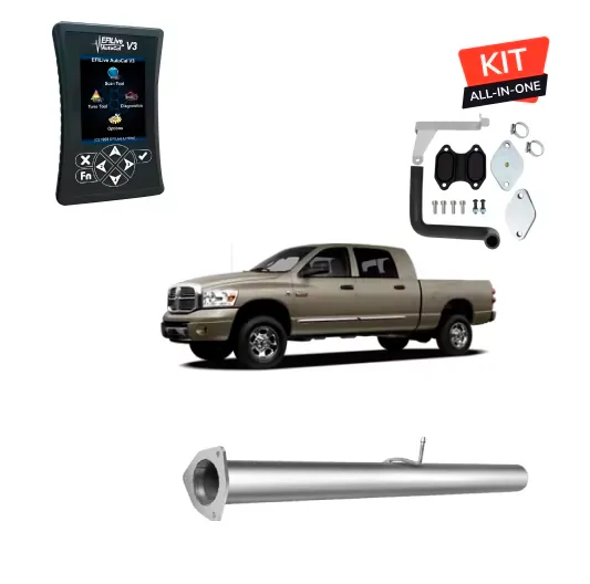 Full Delete Bundle (DPF/DEF/EGR) | 2007.5-2009 | Ram Cummins 6.7L w/ EFI Live Auto Cal V3