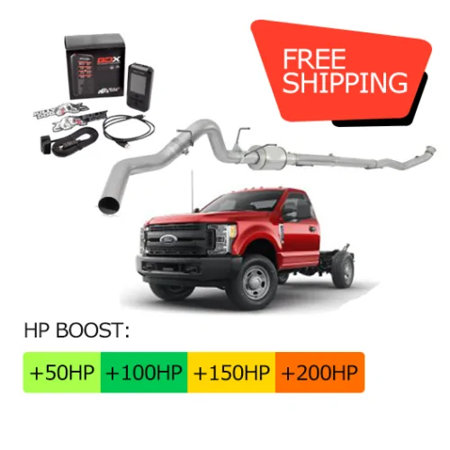Full Delete Kit (DPF/DEF/EGR) | Ford Powerstroke 6.7L Cab & Chassis | F350/F450/F550 | 2011-2019
