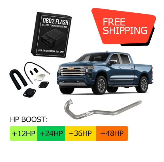 GM / Chevy Duramax 3.0L LM2 | Full DPF/DEF/EGR Delete Kit | 2020-2022