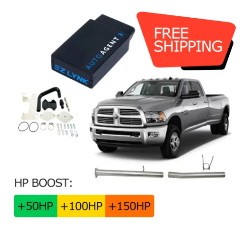 Ram Cummins 6.7L 2013-2018 – All in one Delete Kit (DPF/DEF/EGR) Delete Pipe