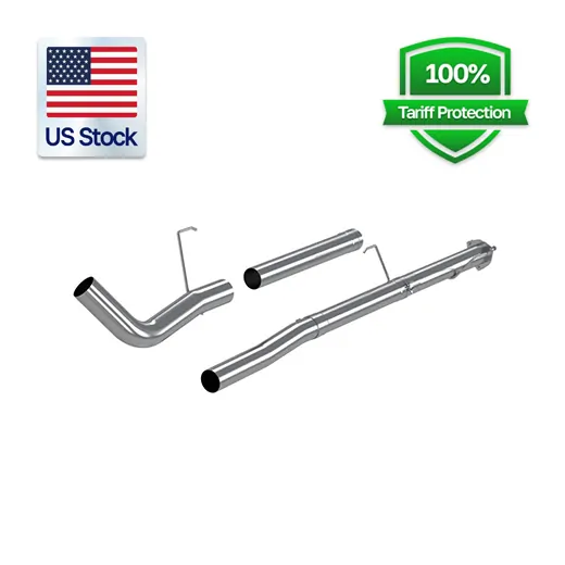 Ram Cummins 6.7L Cab & Chassis Stainless Steel CAT & DPF Delete Pipe 2013-2018