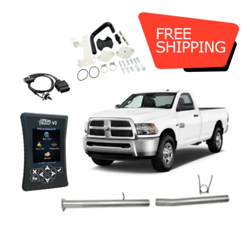 Ram Cummins 6.7L | Full Delete Bundle DPF/DEF/EGR Delete w/ Exhaust | 2013-2018