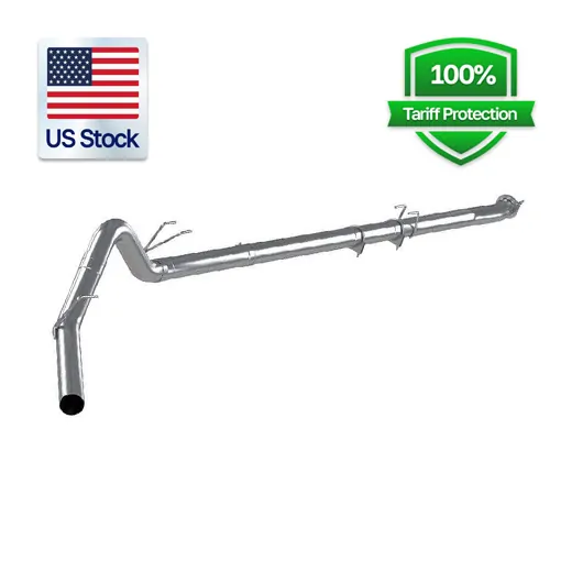 Ford Powerstroke 6.7L | 4 inch Downpipe Back Race Exhaust | 2020-2022