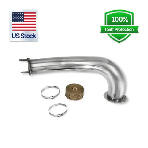 L5P 3.5″ Down-pipe 2017-2019 GM Duramax