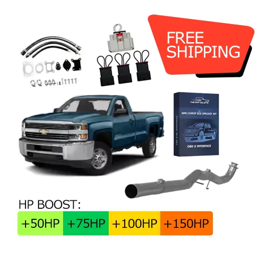 GM/Chevy Duramax 6.6L L5P | Full Delete Bundle (DPF/DEF/EGR) | 2017-2019