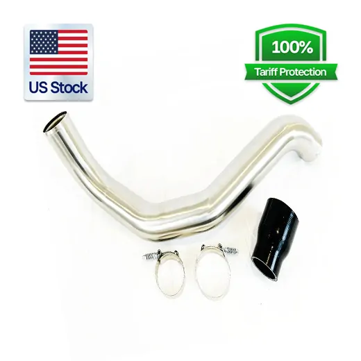 Hot Side Intercooler Charge Pipe Kit 2007-2010 GM Duramax 6.6L