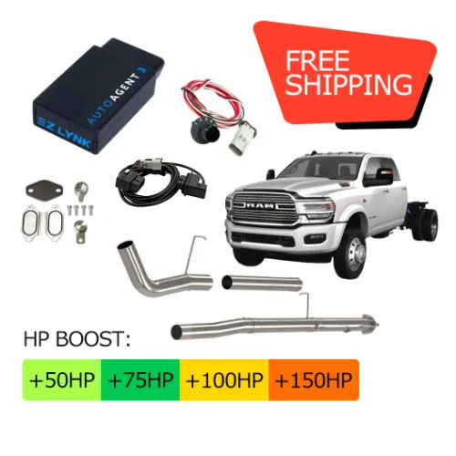Ram Cummins 6.7L Cab & Chassis | Full Delete Kit (DPF/DEF/EGR) w/ Delete Pipe | 2019-2021