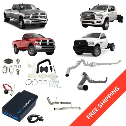 Full Delete Kit DPF/DEF/EGR | RAM Cummins 6.7L | 2010-2021