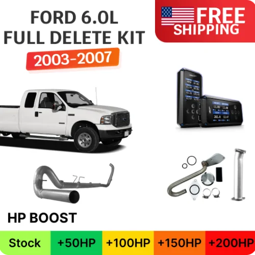 Ultimate DPF/DEF/CAT Delete Bundle for Ford Powerstroke 6.0L (2003-2007)