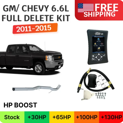 Full Delete Bundle | GM/Chevy Duramax 6.6L LML | 2011-2015