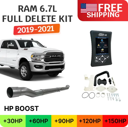Ram Cummins 6.7L | Full Delete Kit (DPF/DEF/EGR) | 2019-2021 Ram Cummins 6.7L | Full Delete Kit (DPF/DEF/EGR) | 2019-2021