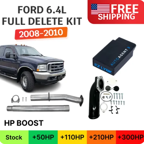 Ford Powerstroke 6.4L | All-In-One Delete Kit DPF/DEF/EGR | 2008-2010 | EZ Lynk