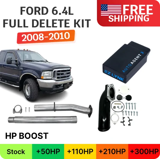 Ford Powerstroke 6.4L | All-In-One Delete Kit DPF/DEF/EGR | 2008-2010 | EZ Lynk Ford Powerstroke 6.4L | All-In-One Delete Kit DPF/DEF/EGR | 2008-2010 | EZ Lynk