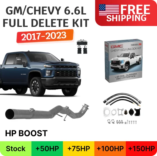 GM/Chevy Duramax L5P | Full Delete Bundle (DPF/DEF/EGR) | 2017-2023