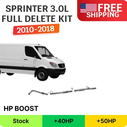 Mercedes Sprinter 2500 & 3500 3.0L | Full DPF, DEF, EGR Delete Kit | 2010-2018