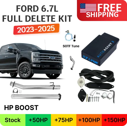 Full DPF/DEF/EGR Delete Bundle | Ford Powerstroke 6.7L | 2023–2025