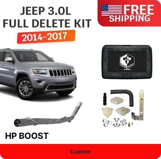 Jeep Grand Cherokee Ecodiesel 3.0L | Full Delete Kit (DPF/DEF/EGR) | 2014-2017 Jeep Grand Cherokee Ecodiesel 3.0L | Full Delete Kit (DPF/DEF/EGR) | 2014-2017