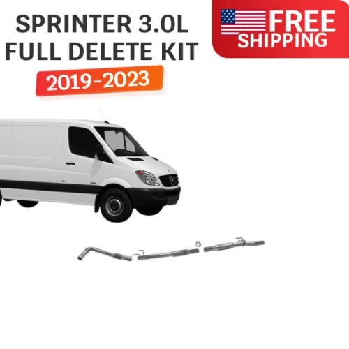 Full DPF, DEF, EGR Delete Kit | Mercedes Sprinter 2500 & 3500 3.0L | 2019-2023