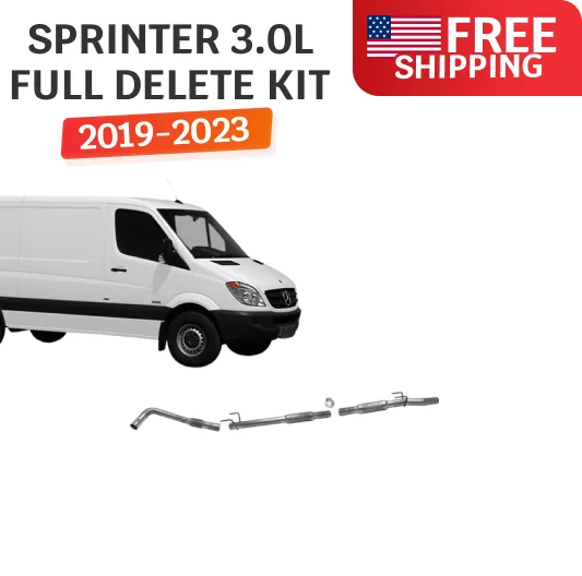 Full DPF, DEF, EGR Delete Kit | Mercedes Sprinter 2500 & 3500 3.0L | 2019-2023