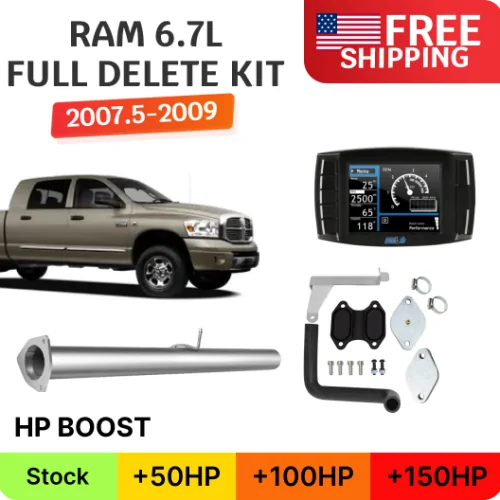 Full Delete Bundle (DPF/DEF/EGR) | 2007.5-2009 | Ram Cummins 6.7L w/ Mini Maxx V2