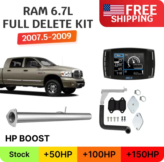 Full Delete Bundle (DPF/DEF/EGR) | 2007.5-2009 | Ram Cummins 6.7L w/ Mini Maxx V2