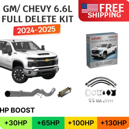 Full Delete Kit DPF/EGR/DEF | GM/Chevy Duramax 6.6L L5P | 2024-2025