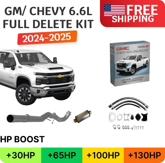 Full Delete Kit DPF/EGR/DEF | GM/Chevy Duramax 6.6L L5P | 2024-2025