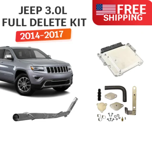 Full Delete Bundle (DPF/DEF/EGR) | Jeep Grand Cherokee Ecodiesel 3.0L | 2014-2018 w/ Bench-Flash Delete Tuning