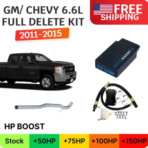 GM/Chevy Duramax 6.6L LML | Full Delete Bundle | 2011-2015