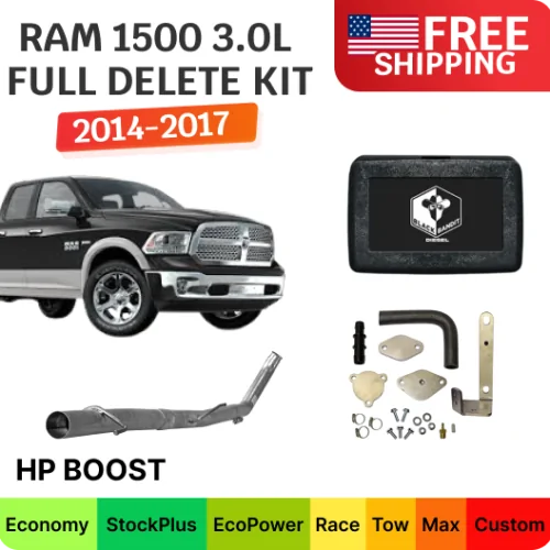 Full Delete Kit w/ Iron Loader Tuner | Ram Eco-Diesel 3.0L | 2014-2017