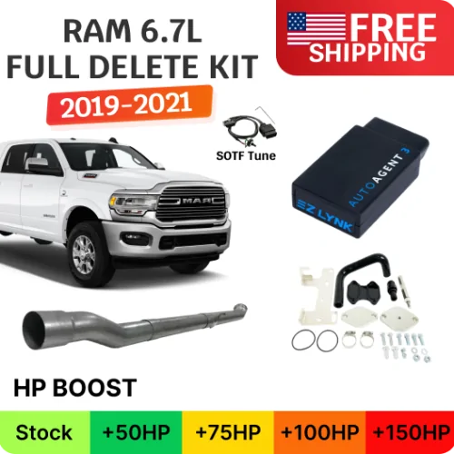 Ram Cummins 6.7L Full Delete Bundle (DPF/DEF/EGR) 2019-2021