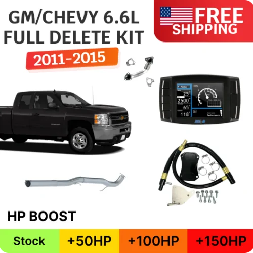 GM/Chevy Duramax 6.6L LML | Full Delete Bundle (DPF/DEF/EGR) | 2011-2015