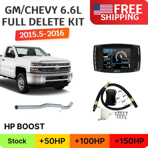 GM/Chevy Duramax 6.6L LML | Full Delete Bundle (DPF/DEF/EGR) | 2015.5-2016