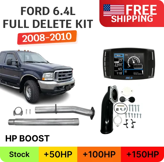 Full Delete Bundle (DPF/DEF/EGR) 2008-2010 Ford Powerstroke 6.4L