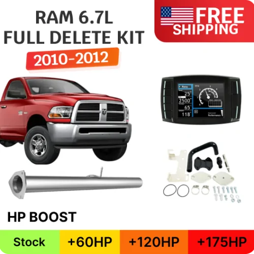 Ram Cummins 6.7L | Full Delete Bundle DPF/DEF/EGR | 2010-2012