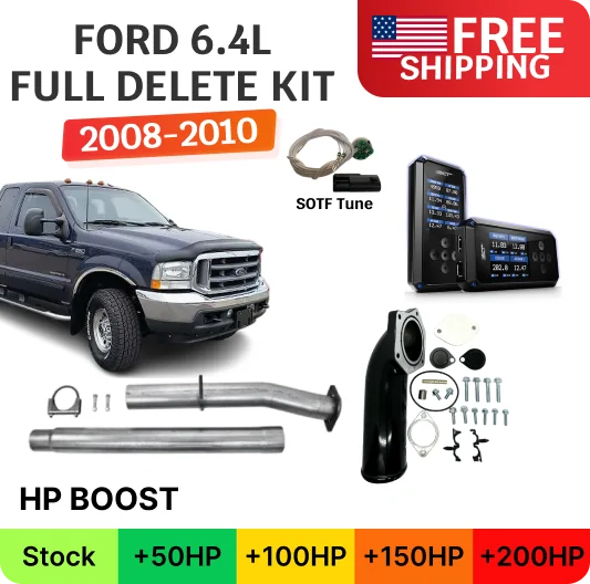 DPF Delete Kit | Ford Powerstroke Diesel 6.4L 2008-2010 | SCT BDX