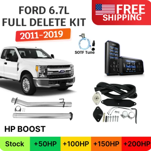 Ford Powerstroke 6.7 | Complete Full Delete Bundle (DPF/DEF/EGR) | 2011-2019
