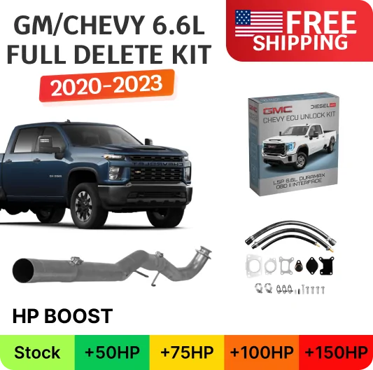 GM/Chevy Duramax L5P | Full Delete Kit (DPF/DEF/EGR) | 2020-2023