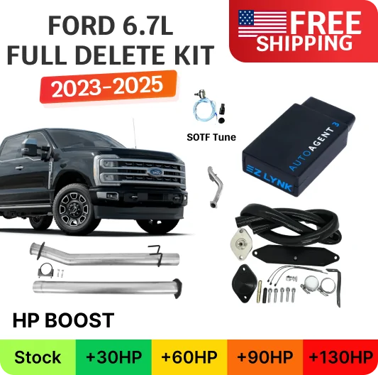 Full DPF/DEF/EGR Delete Kit | Ford Powerstroke 6.7L | 2023–2026