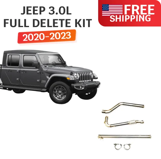 DPF Delete Kit | Jeep Gladiator EcoDiesel 3.0L | 2020–2023