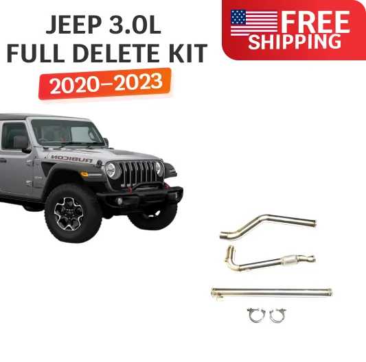 DPF Delete Kit | Jeep Wrangler EcoDiesel 3.0L | 2020–2023