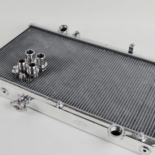 CSF Ultimate K-Swap Full-Size Radiator w/ Optional Shroud 12″ Spal Fan